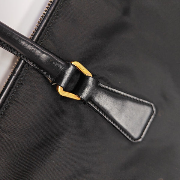 Nylon Tote Bag Black