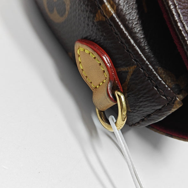 CHANTILLY Mini Monogram Coated Canvas Brown