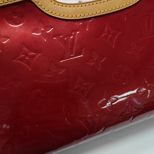 ROXBURY Monogram Patent Leather Red