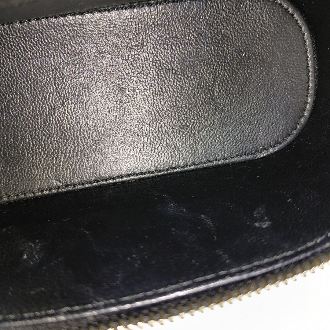 80'S VANITY Mini Quilted Lambskin Black