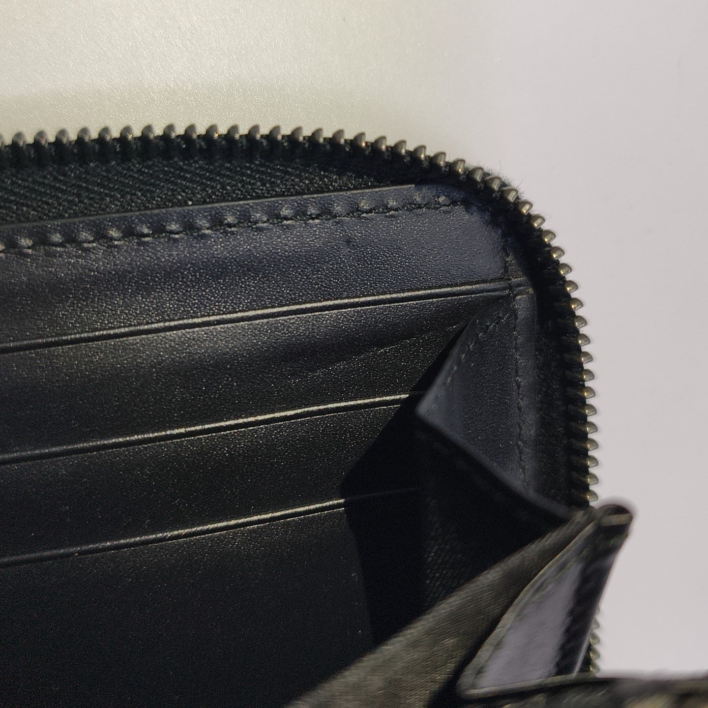 Signature Monogram Calfskin Black Wallet