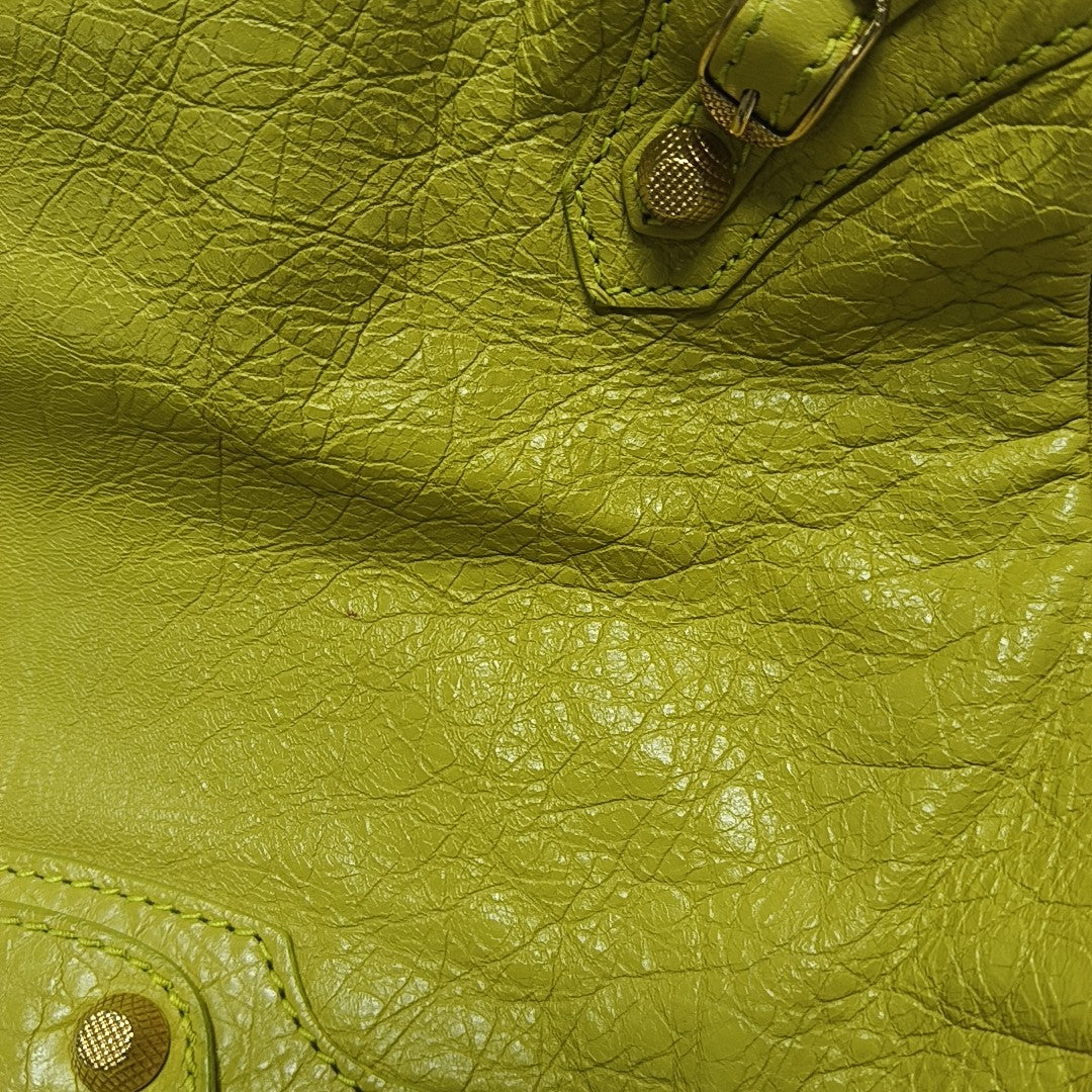 Classic City Small Lambskin Green