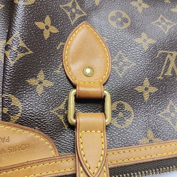 PALERMO PM Monogram Coated Canvas Brown