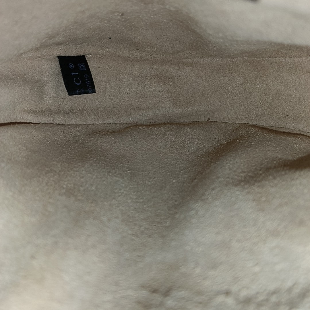 Ophidia Mini Monogram Coated Canvas Beige