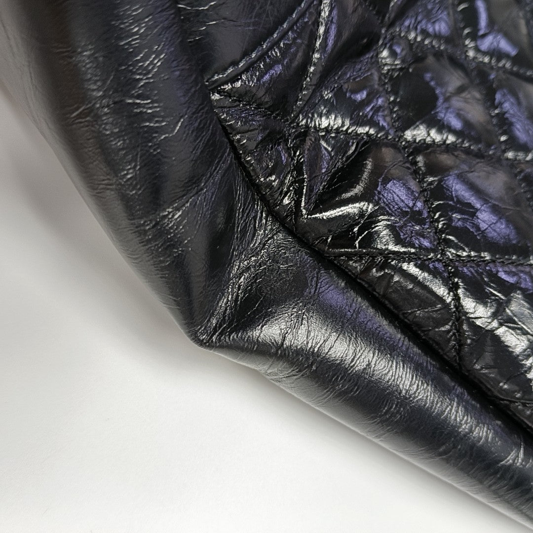 CHANEL 31 Quilted Calfskin Black