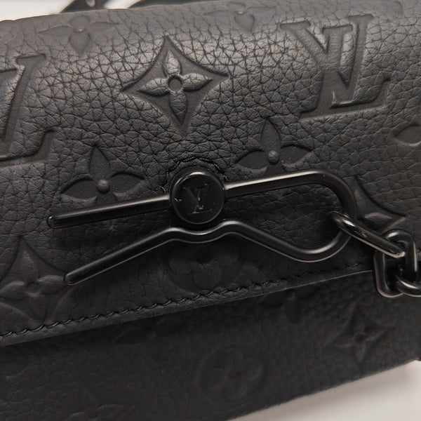 SOFT TRUNK Mini Monogram Calfskin Black