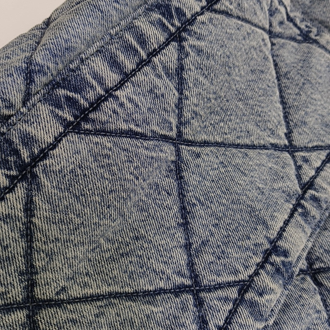 Suppletwins Quilted Denim Blue