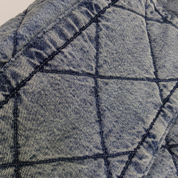 Suppletwins Quilted Denim Blue