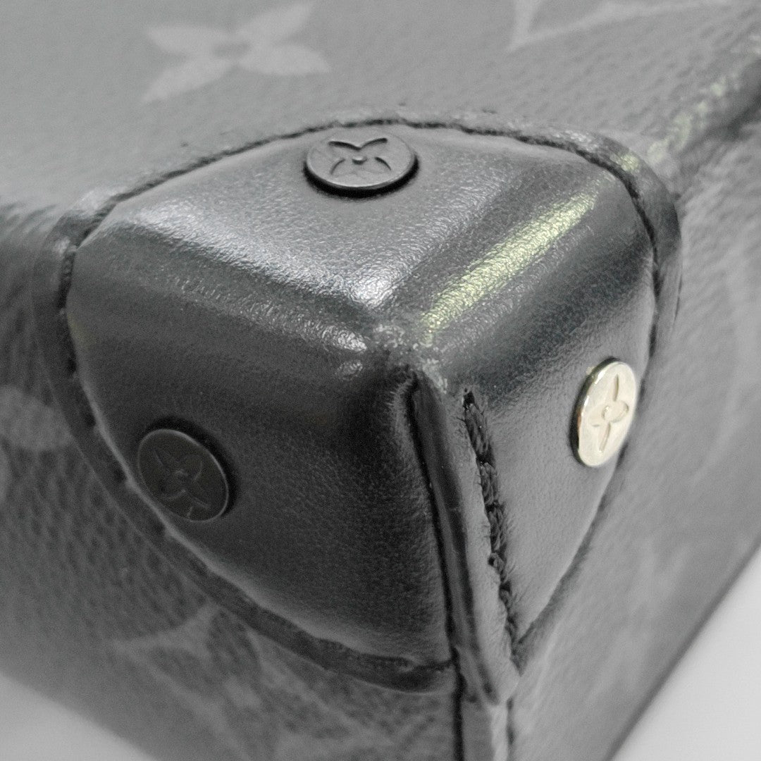 STEAMER Mini Monogram Coated Canvas Black