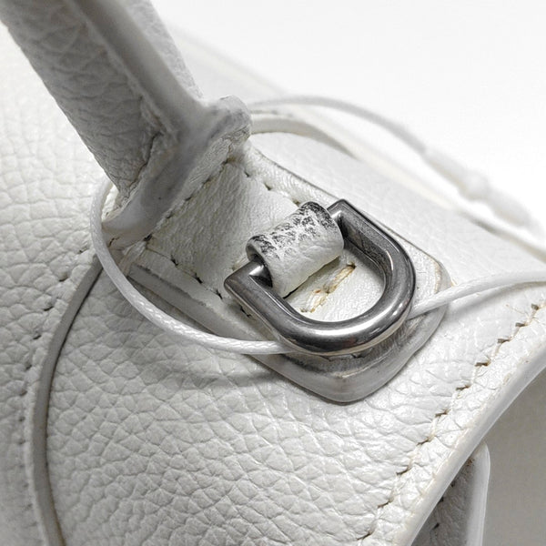 Hourglass S Calfskin White