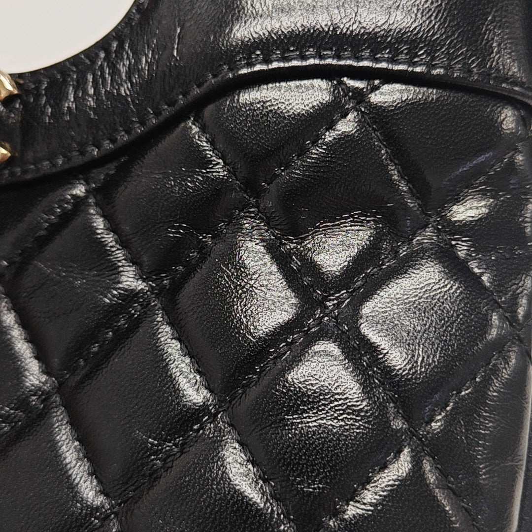 CHANEL 31 Mini Quilted Lambskin Black