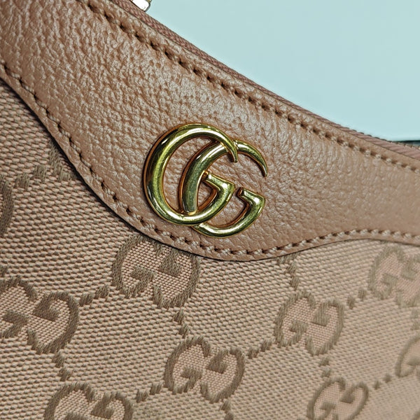 Ophidia Small Monogram Canvas Pink