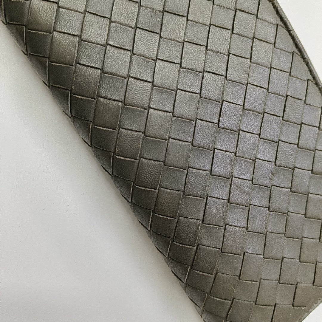 Lambskin Wallet Gray