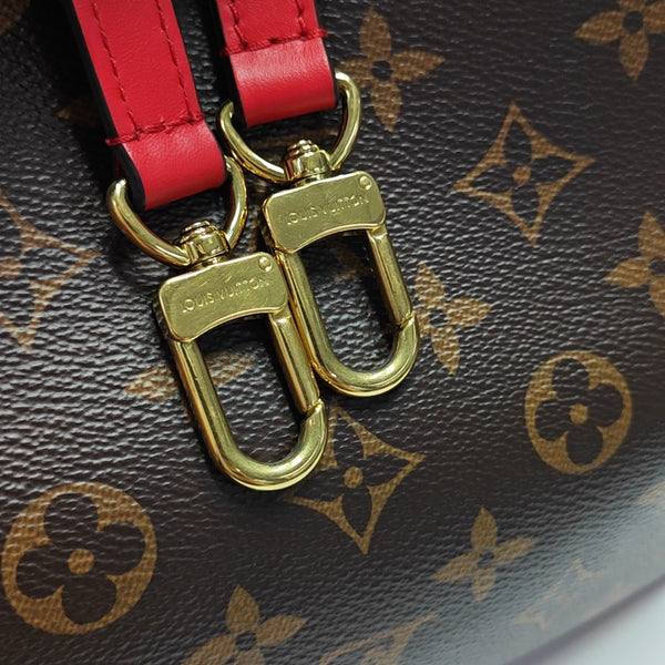 NÉONOÉ MM Monogram Coated Canvas Brown