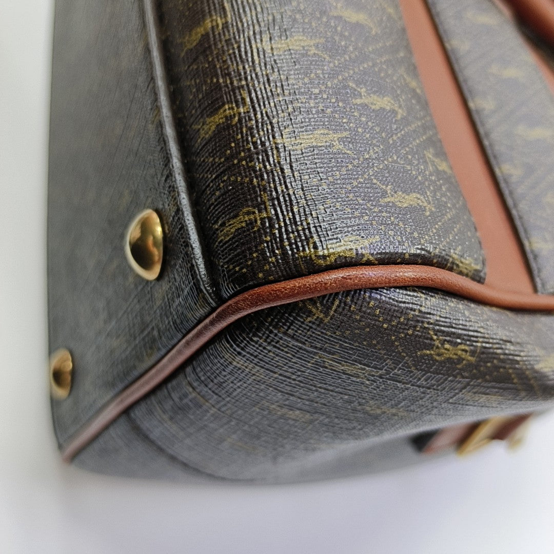 LE MONOGRAMME Coated Canvas Brown
