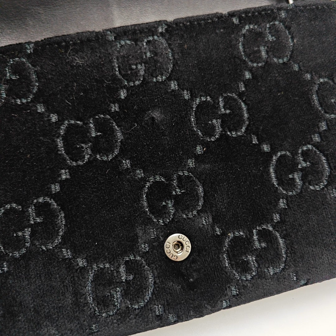 Authenticated pre-owned  Dionysus Mini Monogram Velvet Black - Crossbody Bag at Looply