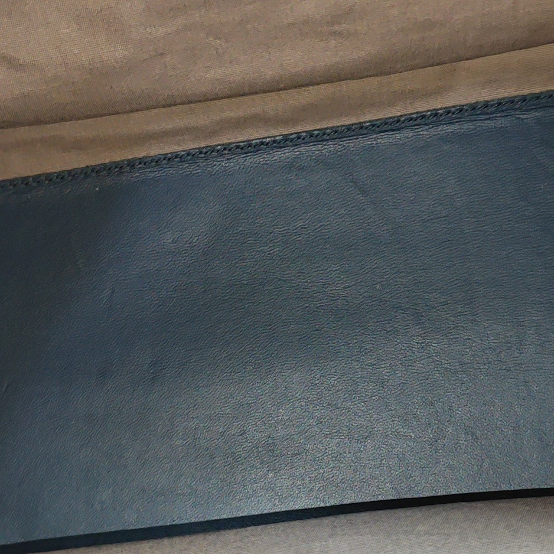Calfskin Shoulder Bag Blue