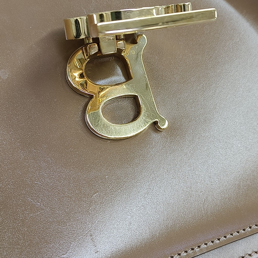 TB Small Calfskin Brown