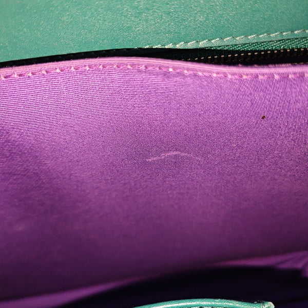 SERPENTI FOREVER Medium Calfskin Green