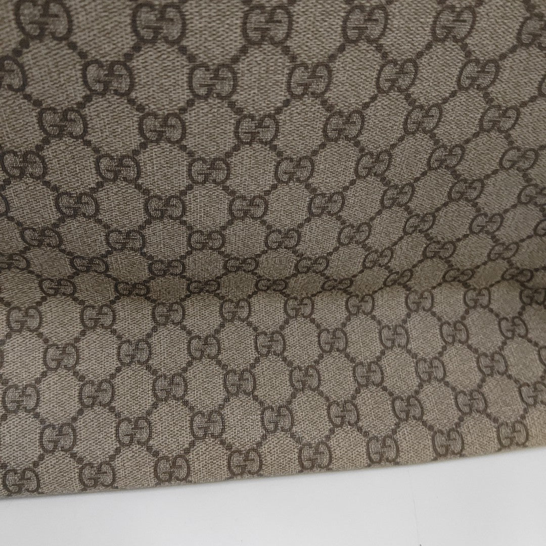 Monogram Coated Canvas Tote Bag Beige