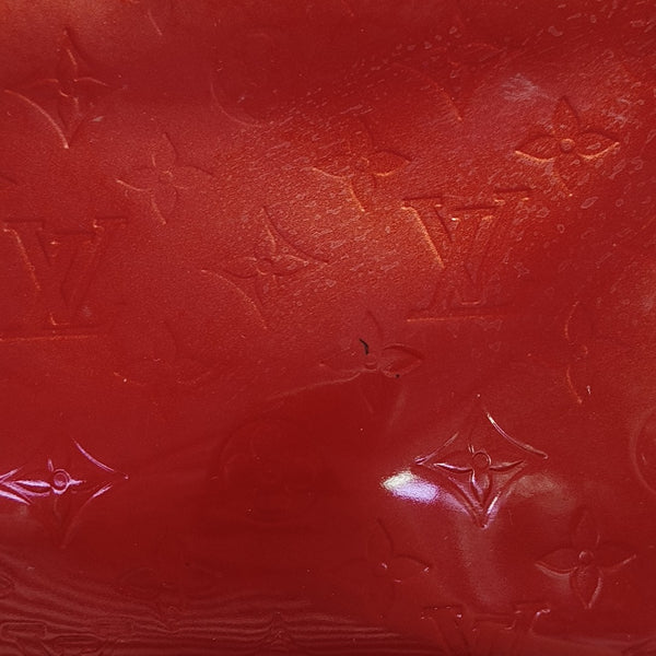 BELLEVUE Monogram Patent Leather Red