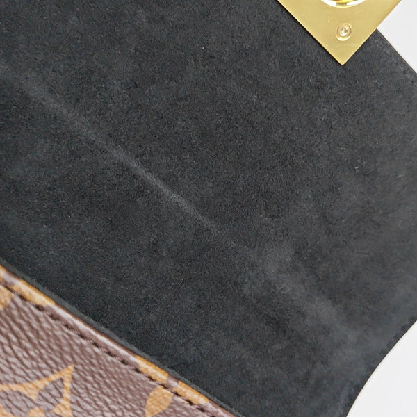 LOCKY BB Monogram Coated Canvas Brown