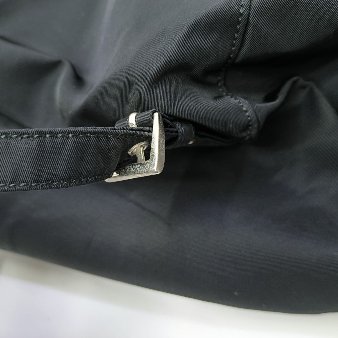 Nylon Backpack Black