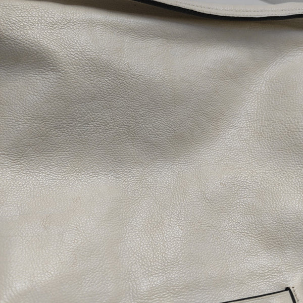 Etiquette Calfskin White