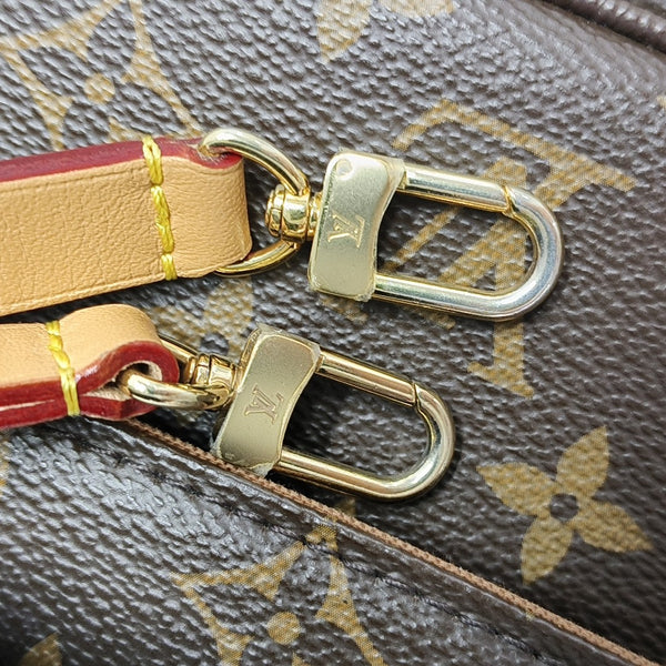 IVY Monogram Coated Canvas Brown