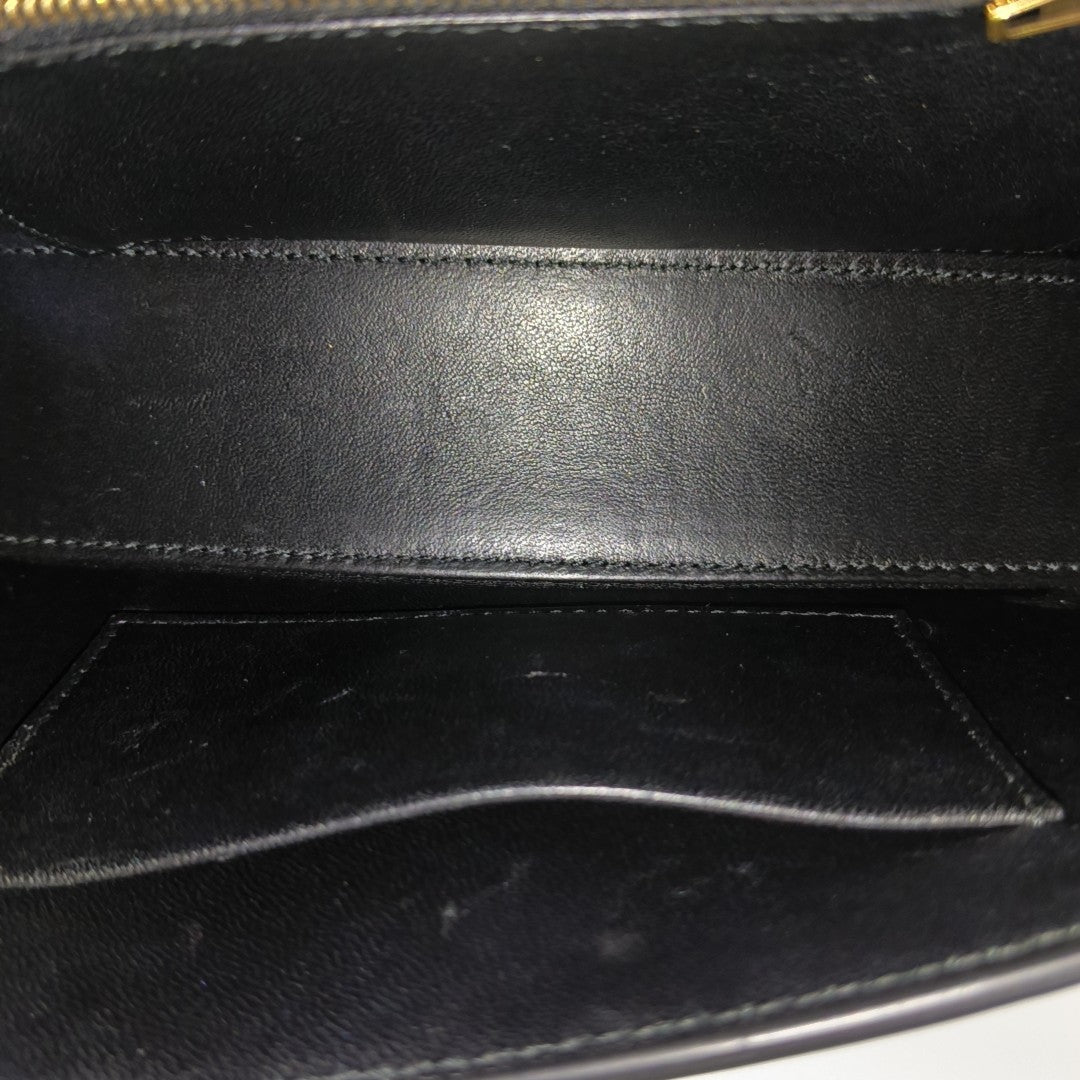 Hourglass Calfskin Black