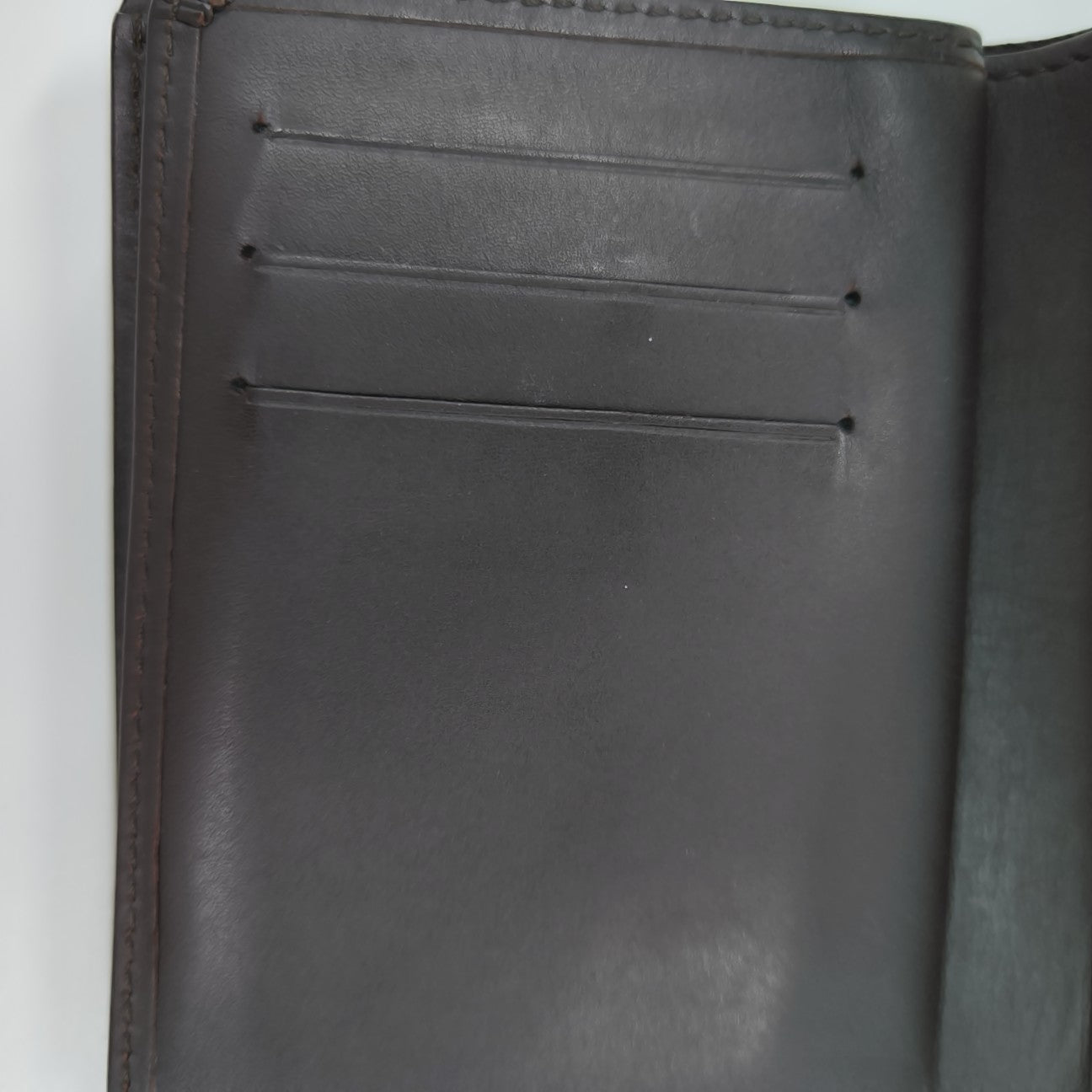 KOALA Monogram Patent Leather Red Card Holder