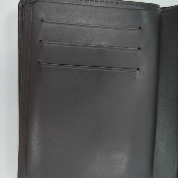 KOALA Monogram Patent Leather Red Card Holder