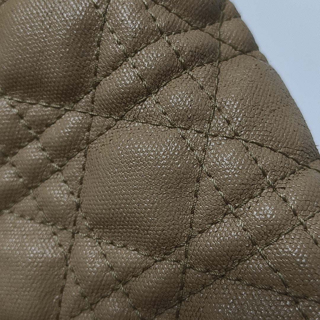 Panarea Quilted Coated Canvas Yellow