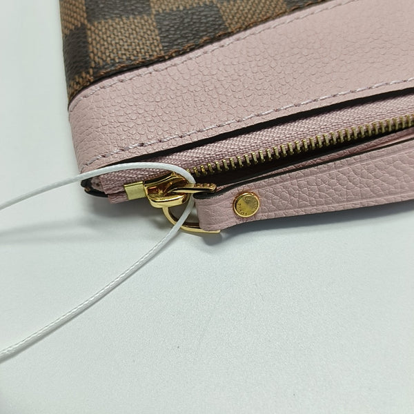 DAILY Damier Ebene Coated Canvas Brown
