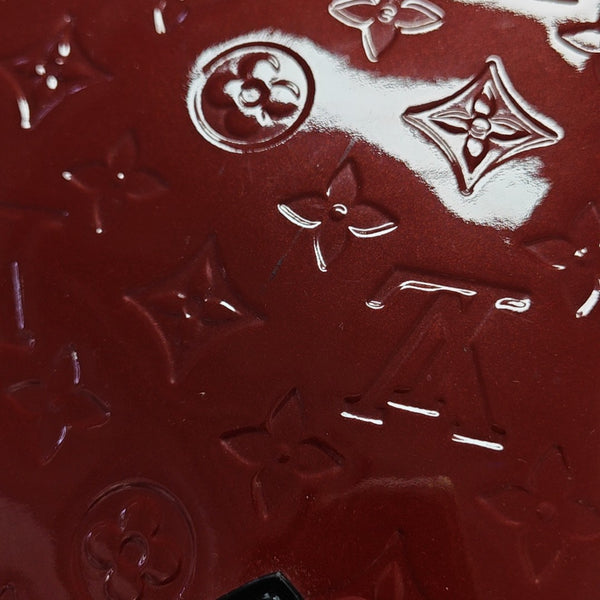 LOCKIT Monogram Patent Leather Red