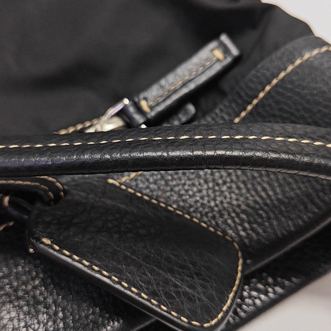 Nylon Bucket Bag Black