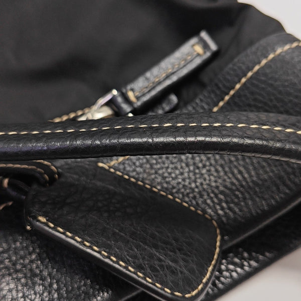 Nylon Bucket Bag Black