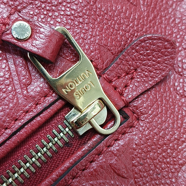 BASTILLE Monogram Calfskin Red