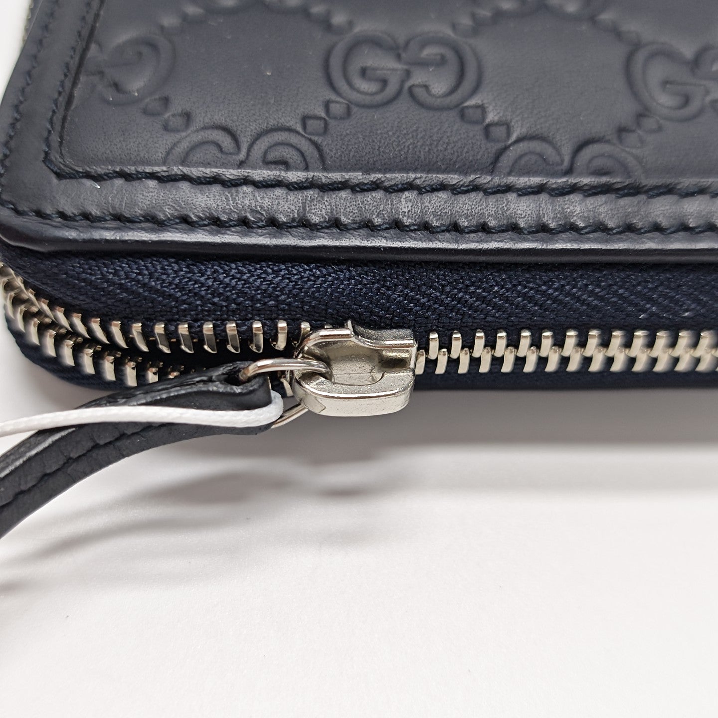 Monogram Calfskin Wallet Blue