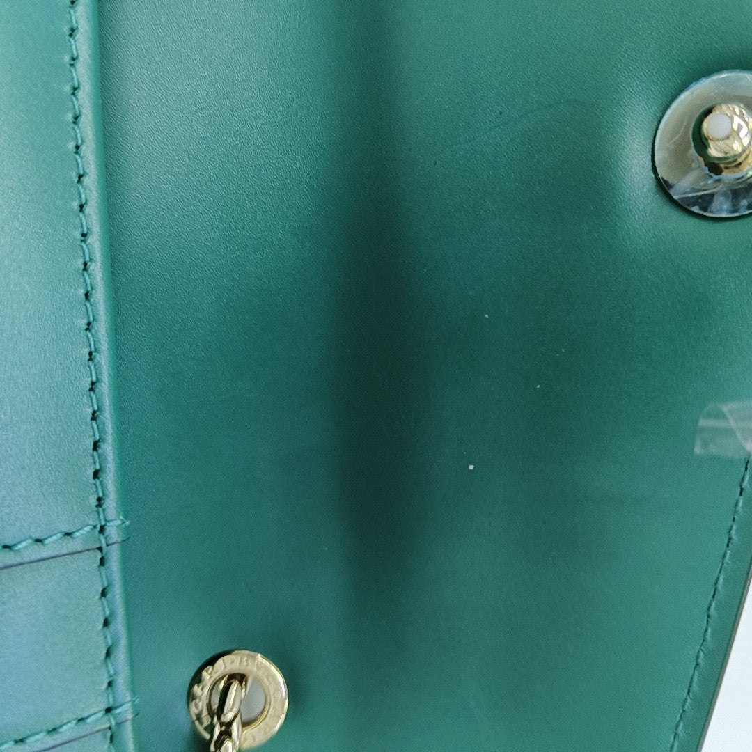 SERPENTI FOREVER Small Calfskin Green