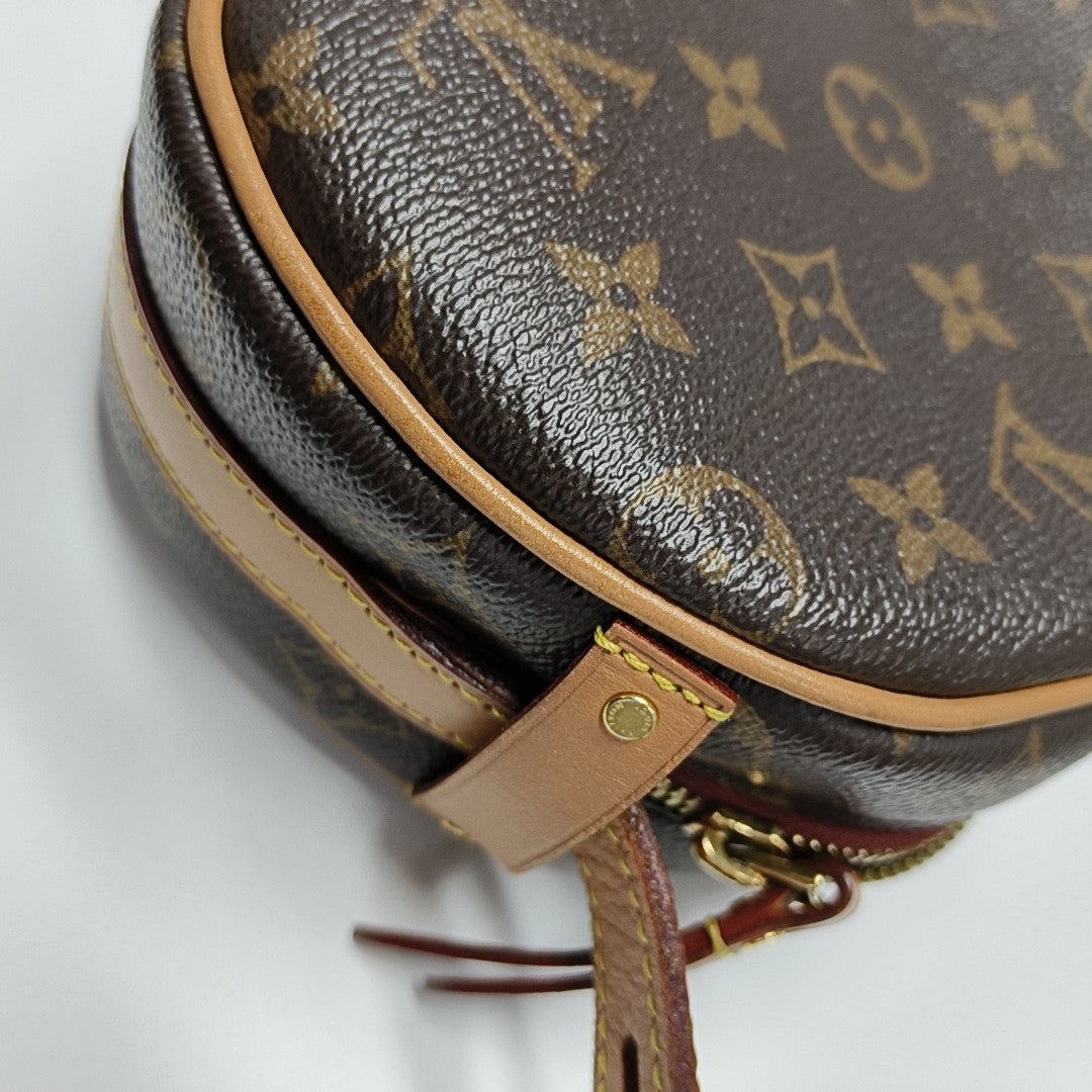 BOITE CHAPEAU PM Monogram Coated Canvas Brown