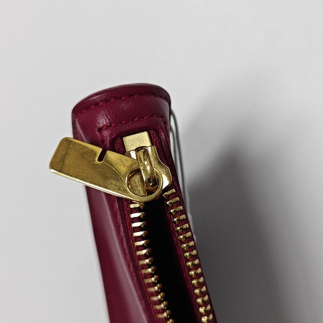 Calfskin Shoulder Bag Red