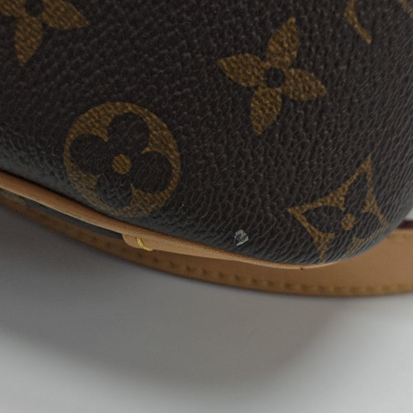 DIANE Monogram Coated Canvas Brown