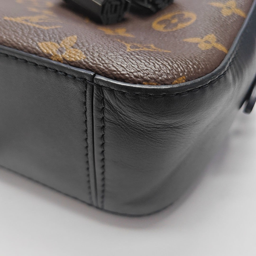 SAINTONGE Monogram Coated Canvas Brown