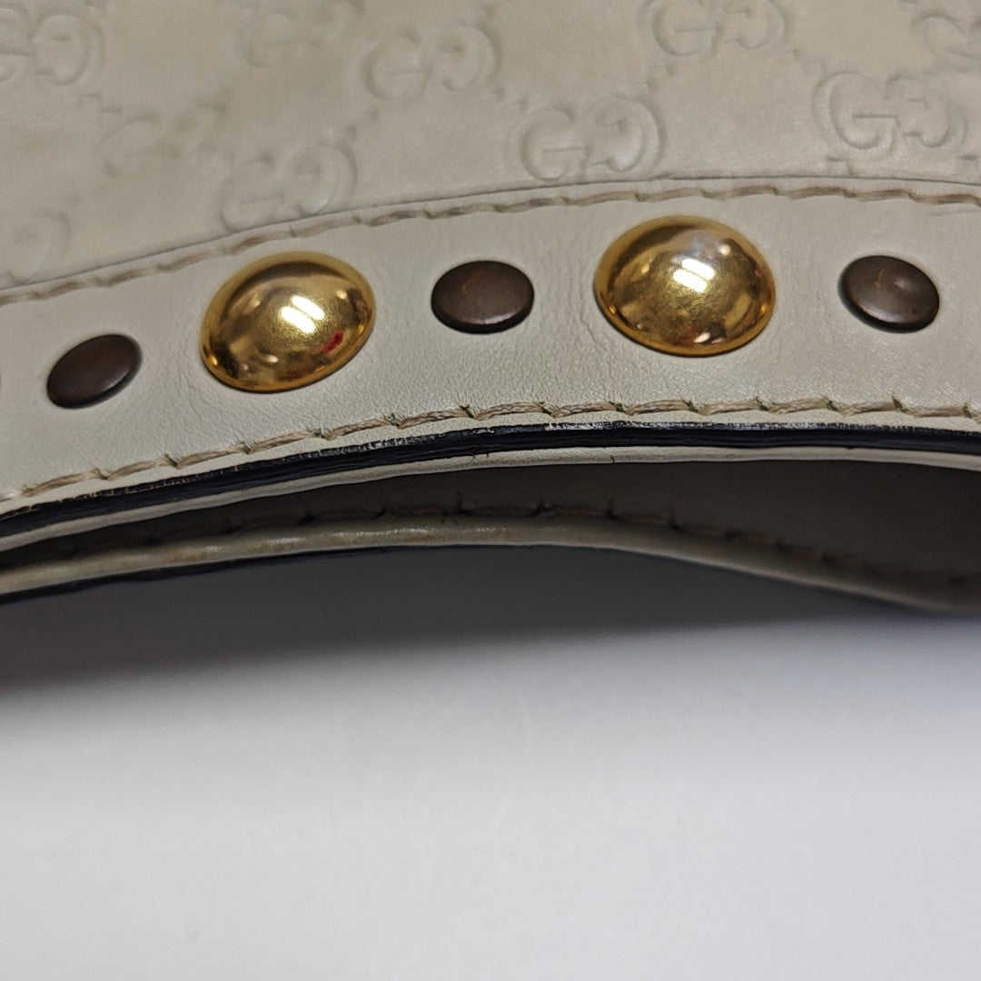Monogram Calfskin Tote Bag Beige