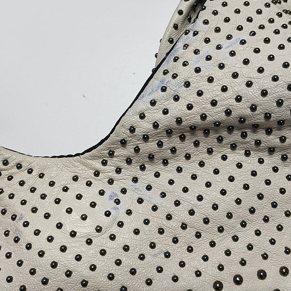 Calfskin Top Handle Bag White