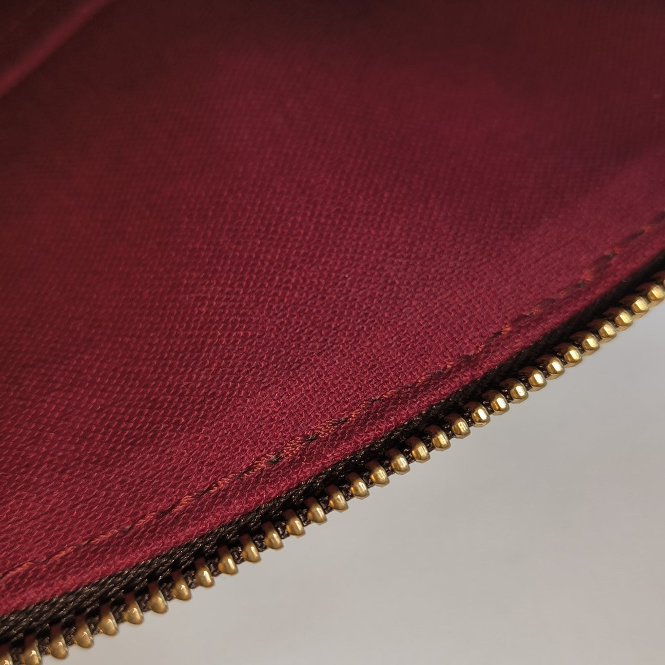 BOETIE PM Monogram Coated Canvas Brown