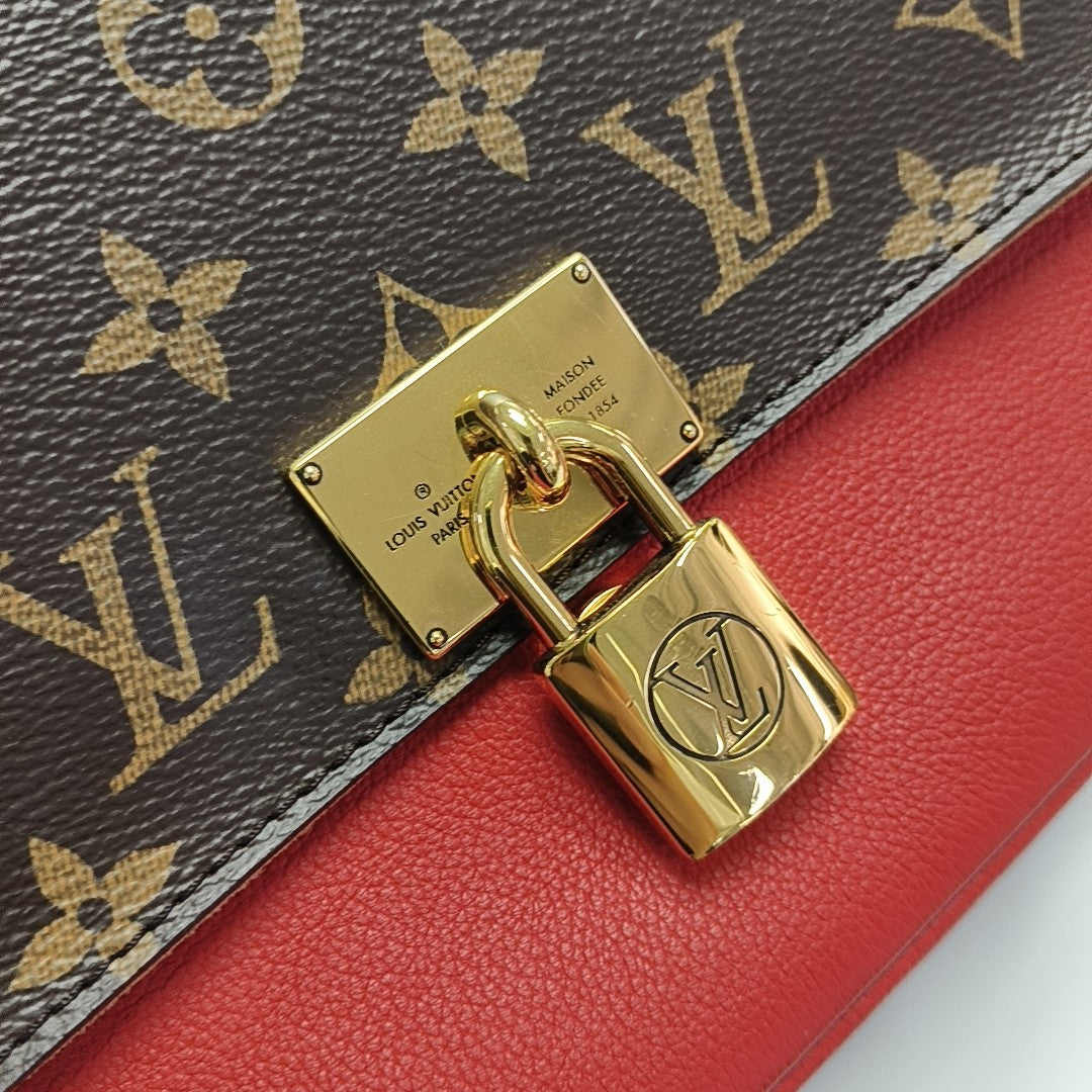 MARIGNAN Monogram Coated Canvas Brown