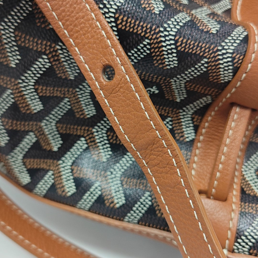 Petit Flot Coated Canvas Brown