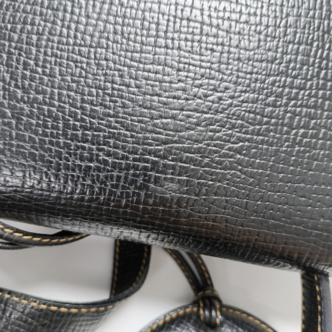Calfskin Shoulder Bag Black